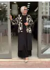 KREP KOMB DSNL DTYLI ELBİSE TK