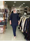 MODAL JAKAR TUNİK PANTOLON TAKIM LACİVERT