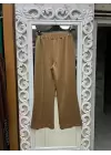 SENTEZ OYSHO DUBLE PAÇA PANTOLON Camel