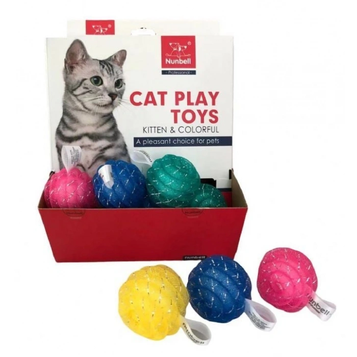 Nunbell Kedi Oyuncağı Hışırtı Sesli Oyuncak Top