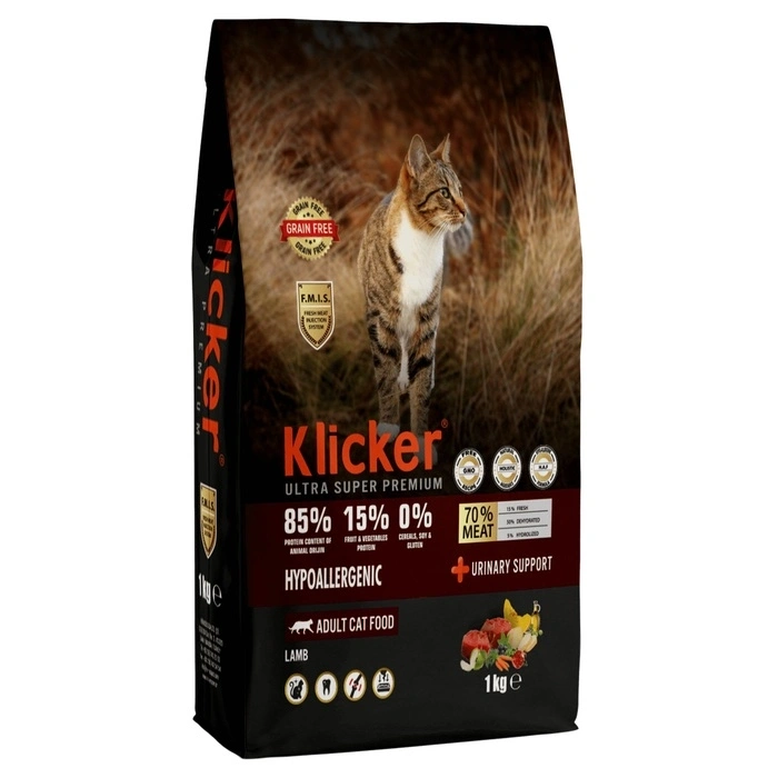 Klicker Yetişkin Kedi Maması Somonlu 1 Kg