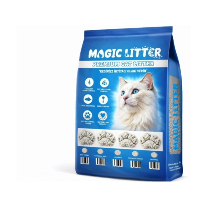 Magic Litter İnce Taneli Marsilya Sabunlu Kedi Kumu 10Lt