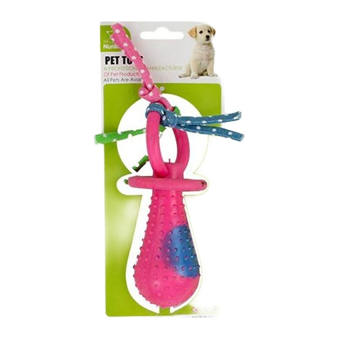 Nunbell İpli Emzik Köpek Oyuncağı 14 Cm