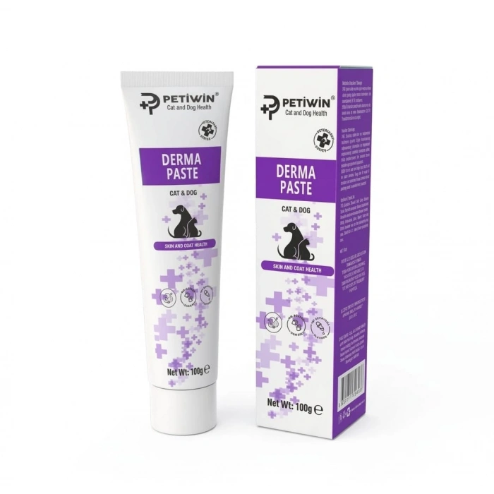 Petiwin Kedi ve Köpek Derma Plus Deri Bakım Macunu 100 gr