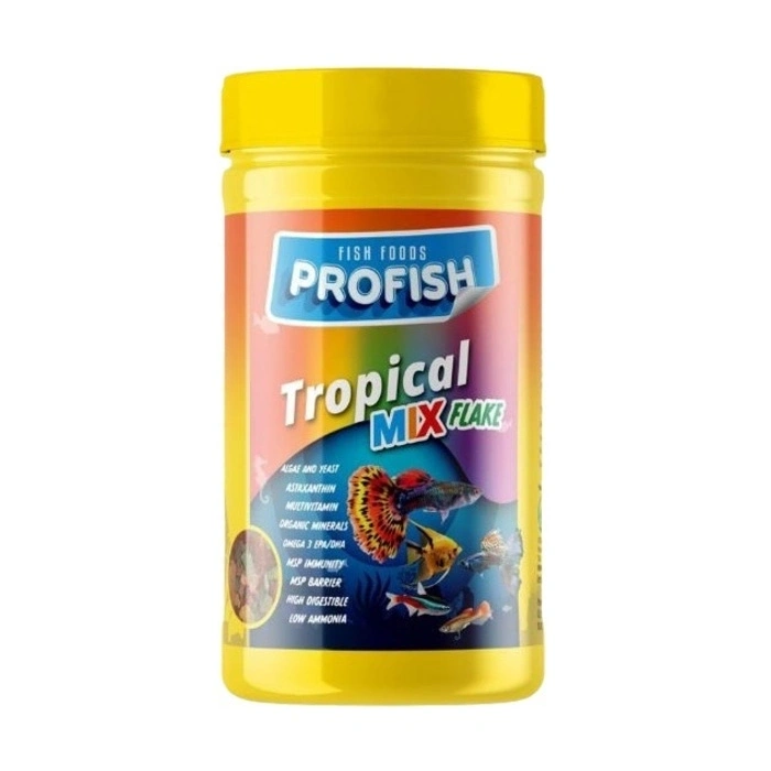 Profish Tropıcal Mıx Flake Balık Yemi 100 Ml