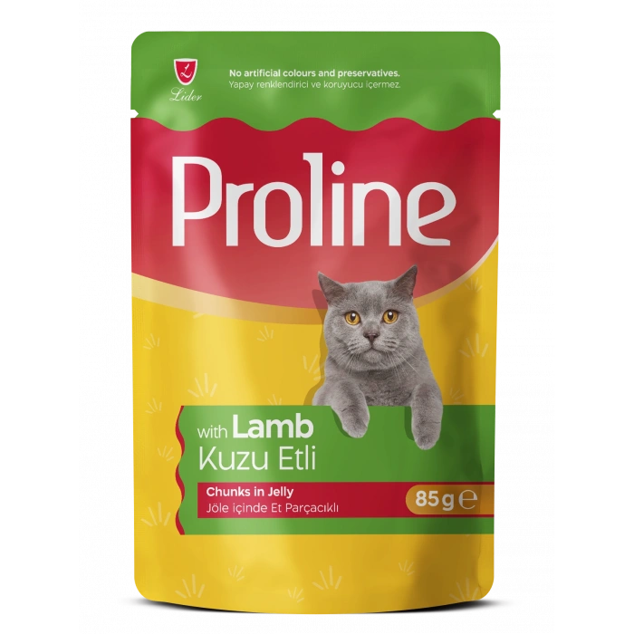 Proline Kedi Maması Yaş Pouch Kuzu Etli 85 Gr