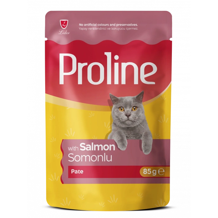 Proline Kedi Maması Yaş Pouch Somonlu 85 Gr