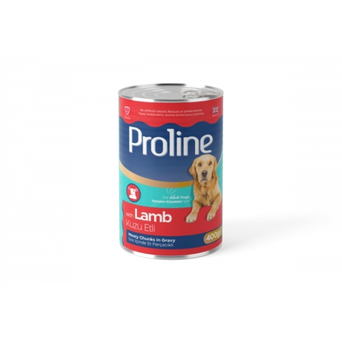 Proline Köpek Maması Yaş Konserve Kuzu Etli 400 Gr