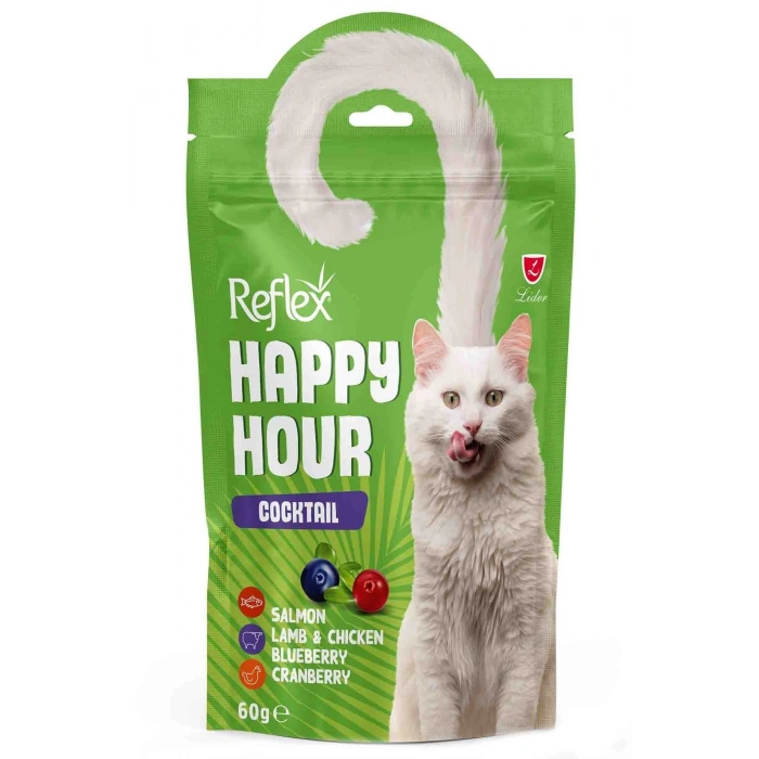 Reflex Happy Hour Kokteyl Kedi Ödül Maması 60 Gr