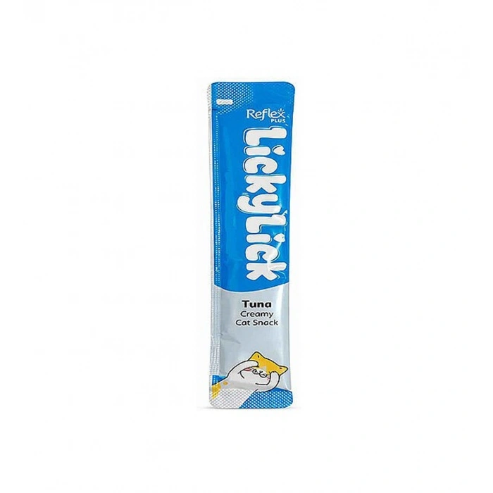Reflex Plus Lickylick Tuna Sıvı Kedi Ödülü Bir Adet 15Gr