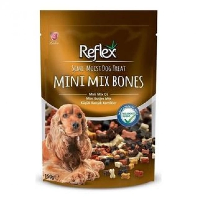 Reflex Plus Yumuşak Mını Mix Bones Köpek Ödülü 150 Gr