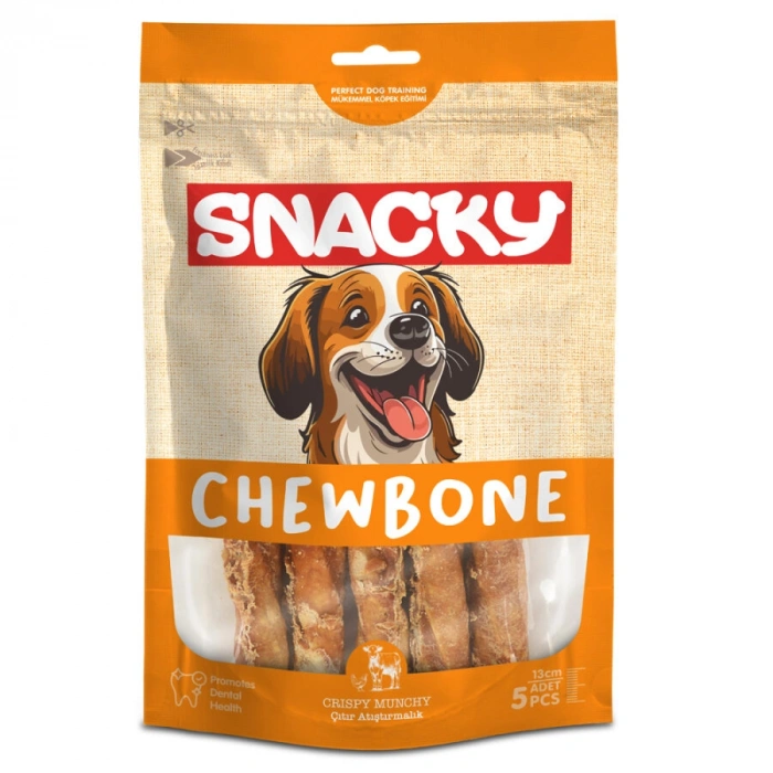 Snacky Çıtır Munchy Köpek Ödül 5li *13cm *100g