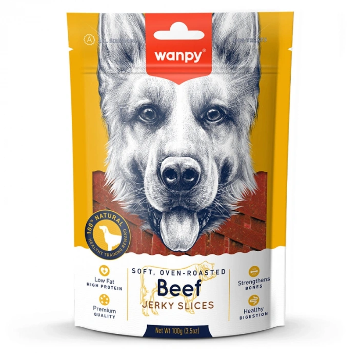 Wanpy Gerçek Biftek Fileto 100 gr Köpek Ödülü