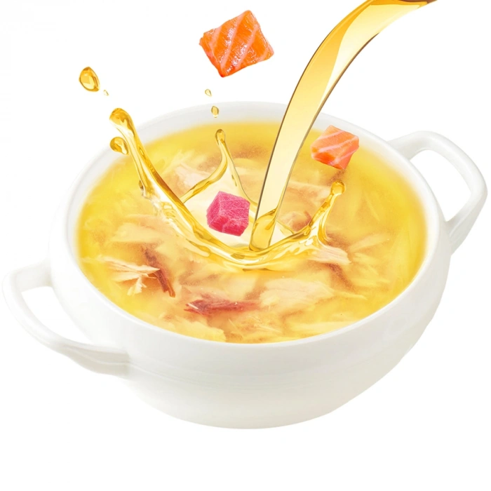 Wanpy Somonlu ve Ton Balıklı Kedi Çorbası 50 gr