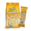 Crocus Tavuklu ve Yumurta Sarılı Kedi Lolipopu 1 Adet