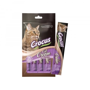 Crocus Somonlu & Karidesli Krema Kedi Ödül Maması  4x15 g