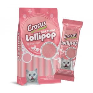 Crocus Tavuklu Ve Kızılcıklı Kedi Lolipopu 1 Adet