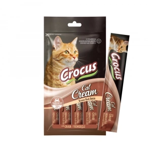 Crocus Yengeçli Krema Kedi Ödül Maması 4x15g