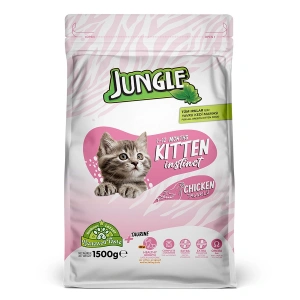 Jungle Tavuklu Yavru Kuru Kedi Maması 1.5 kg