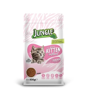 Jungle Yavru Kedi Maması Tavuklu 500 Gr