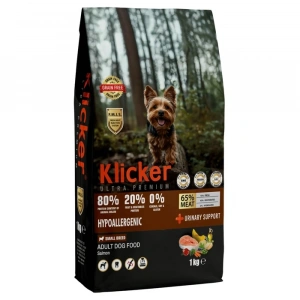 Klicker Mini Irk Yetişkin Köpek Maması Somonlu 1 Kg