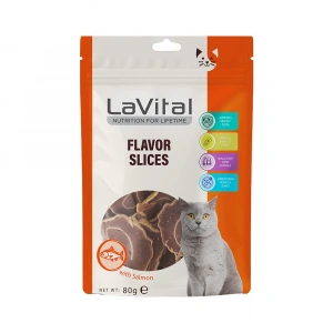 LaVital Somonlu Kedi Ödül Maması 80 g