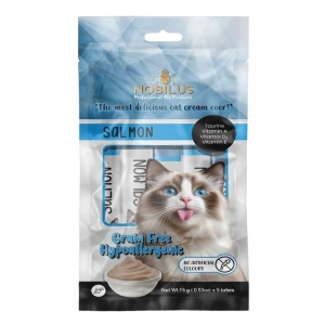Nobilus Somonlu Kedi Krem Ödül Maması 5x15 Gr