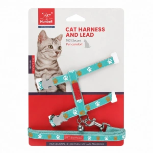 Nunbell Kedi Gögüs Tasması Pati Desenli