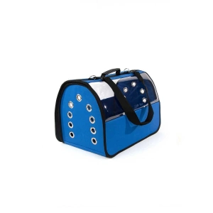 Pet Pretty Flybag Şeffaf Çanta Büyük Boy Mavi