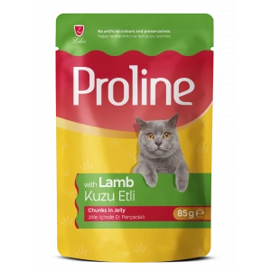 Proline Kedi Maması Yaş Pouch Kuzu Etli 85 Gr