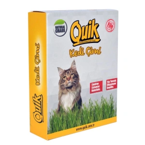 Quik Fileli Doğal Kedi Çimi
