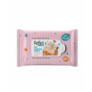 Reflex Kedi ve Köpek Temizleme Mendili 10lu