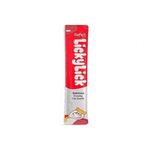 Reflex Plus Lickylick Somonlu Sıvı Kedi Ödülü Bir Adet 15Gr