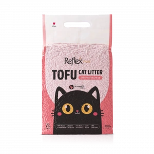 Reflex Plus Tofu Bebek Pudrası Kokulu Kedi Kumu 7 Lt