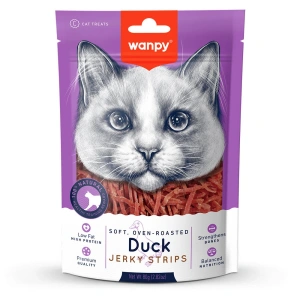 Wanpy Gerçek Ördek Fileto Yumuşak Kedi Ödülü 80Gr