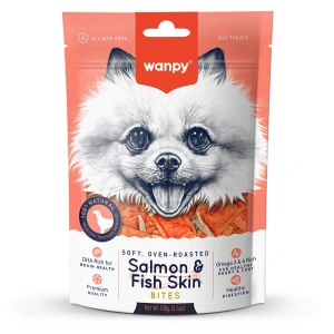 Wanpy Gerçek Somon Dilimleri 100 gr Köpek Ödülü
