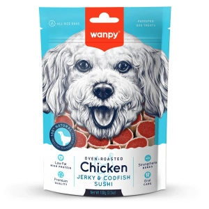 Wanpy Tavuklu&Morina Balıklı 100 gr Köpek Ödülü