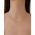 Taşlı Altın Ritim Kolye
