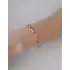 Oval Ataç Zincir Bileklik