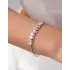 Beyaz Altın Taşlı Bileklik
