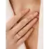 Beyaz Altın Taşlı Kolye