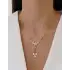 Çiçek Figürlü Altın Kolye