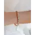 Örgü Dorika Toplu Altın Bileklik