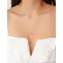 Sarı Altın Baget Kolye
