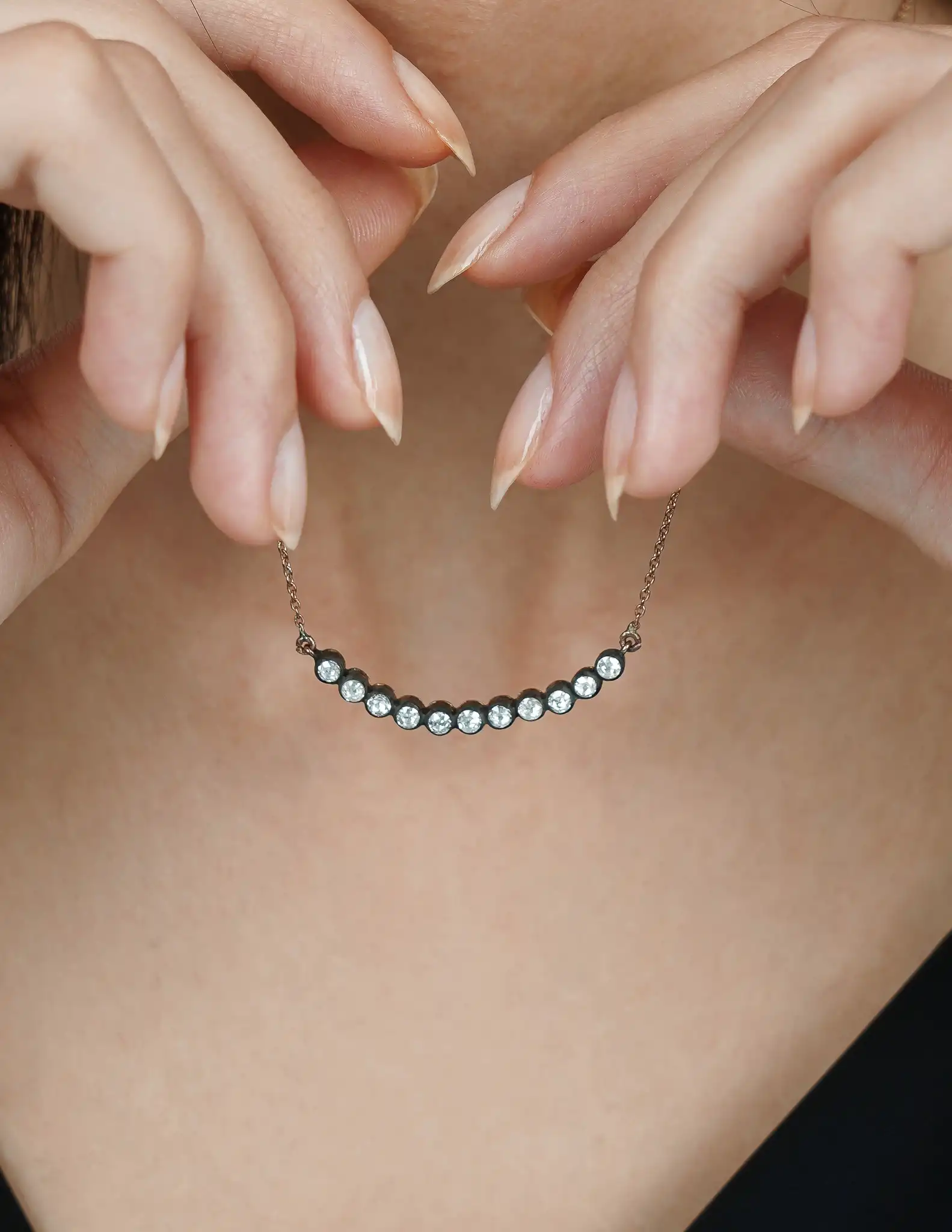 0.49 Ct. Elmas Taşlı Kolye