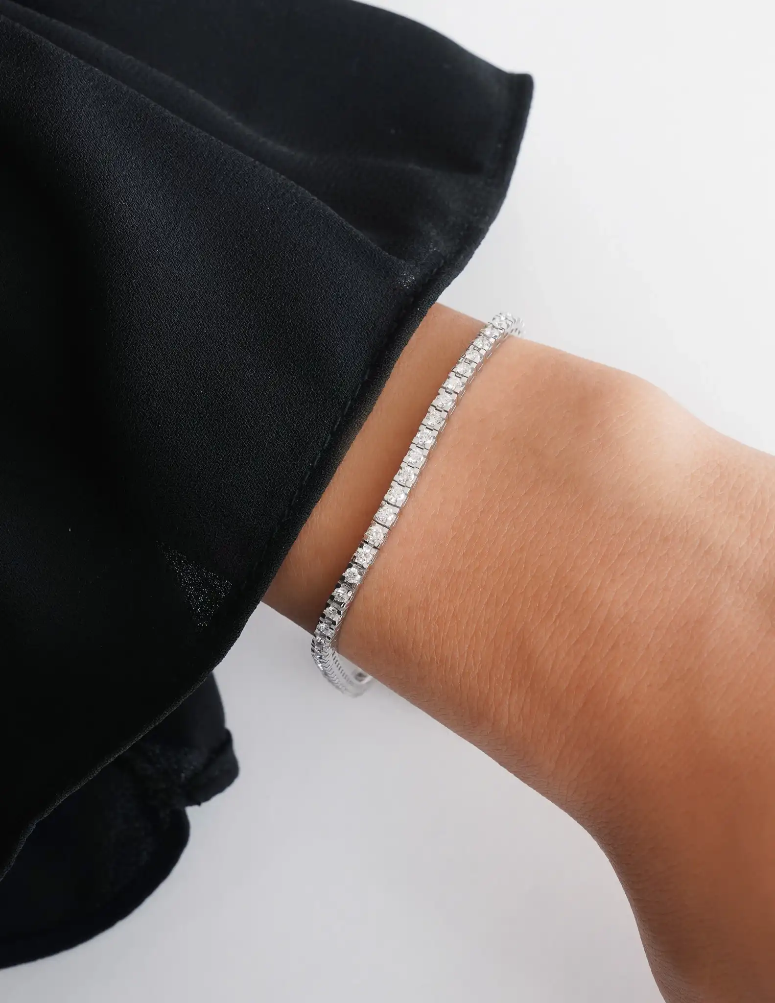 1.80 Ct. Pırlanta Suyolu Bileklik