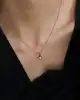 0.14 Ct. Elmas Taşlı Kolye