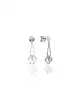 0.19 Ct. Pırlanta Taşlı Küpe