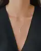 0.26 Ct. Pırlanta Taşlı Kolye