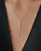 0.26 Ct. Pırlanta Taşlı Kolye